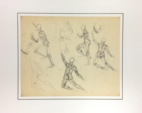 Nudes Original Art - Drawing, Suzanne Lilar, c.1930