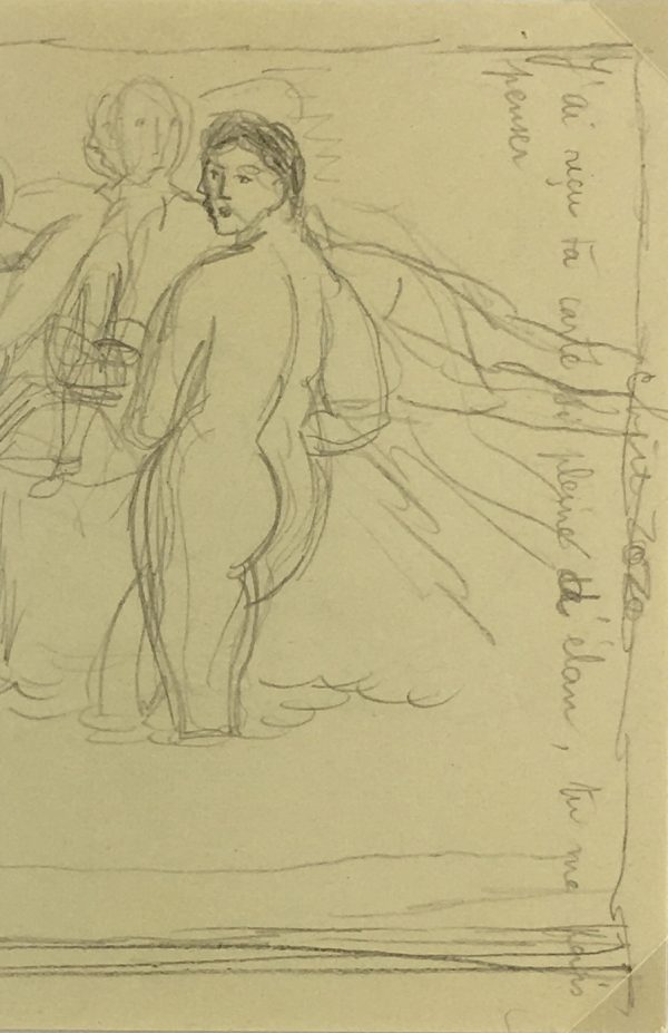 Nudes Original Art - Nudes, Albert Vialé, 1945
