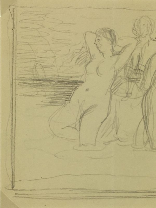 Nudes Original Art - Nudes, Albert Vialé, 1945