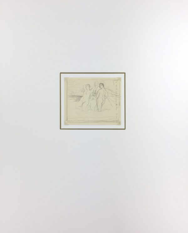 Nudes Original Art - Nudes, Albert Vialé, 1945