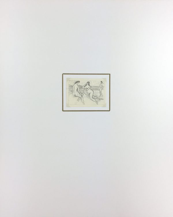 Nudes Original Art - Nudes, Albert Vialé, c.1940