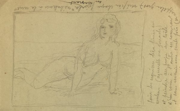 Nudes Original Art - Nudes, Albert Vialé, c.1935