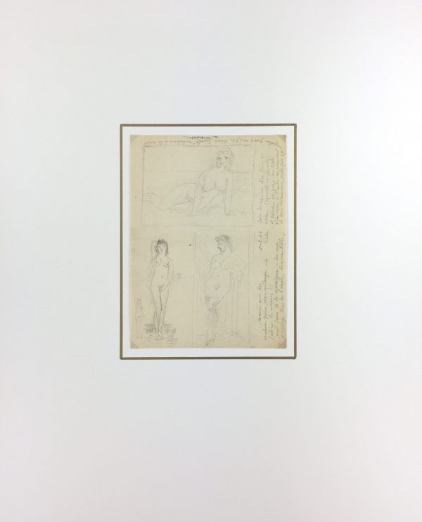 Nudes Original Art - Nudes, Albert Vialé, c.1935