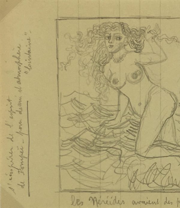 Nudes Original Art - Nudes, Albert Vialé, c.1940