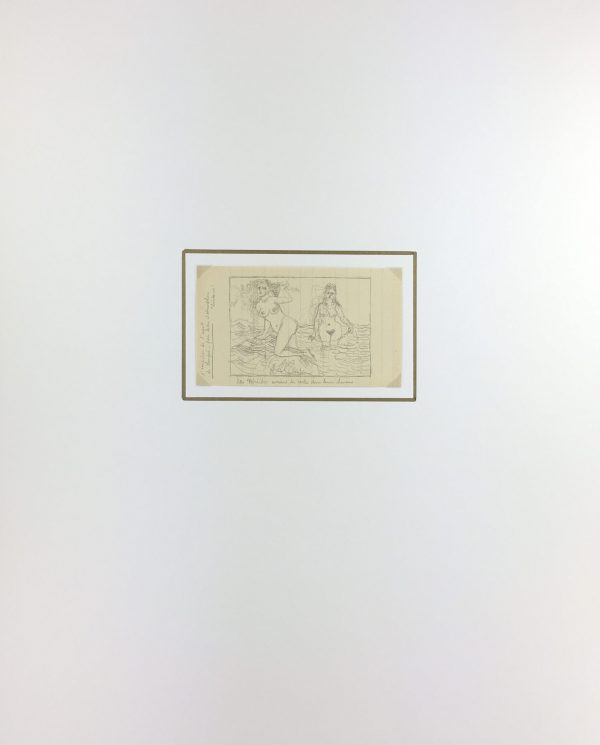Nudes Original Art - Nudes, Albert Vialé, c.1940