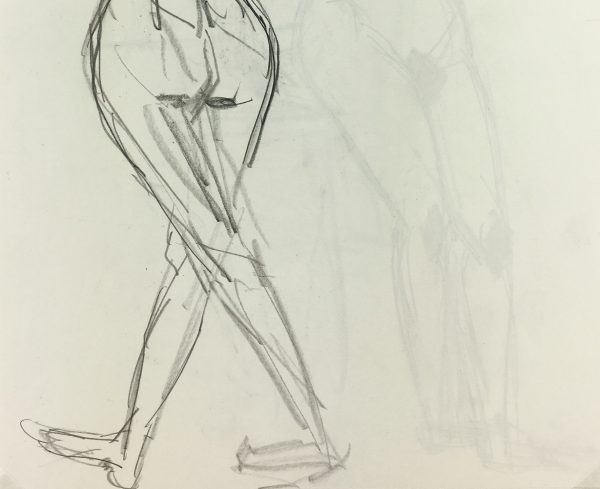 Nudes Original Art - Nudes, French, 1990s