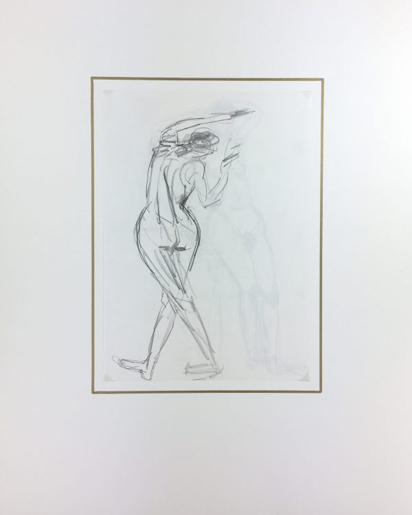Nudes Original Art - Nudes, French, 1990s