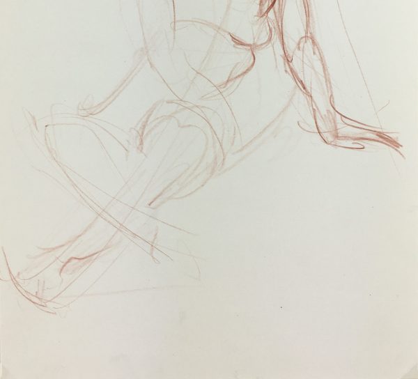 Nudes Original Art - Nudes, French, 1980s