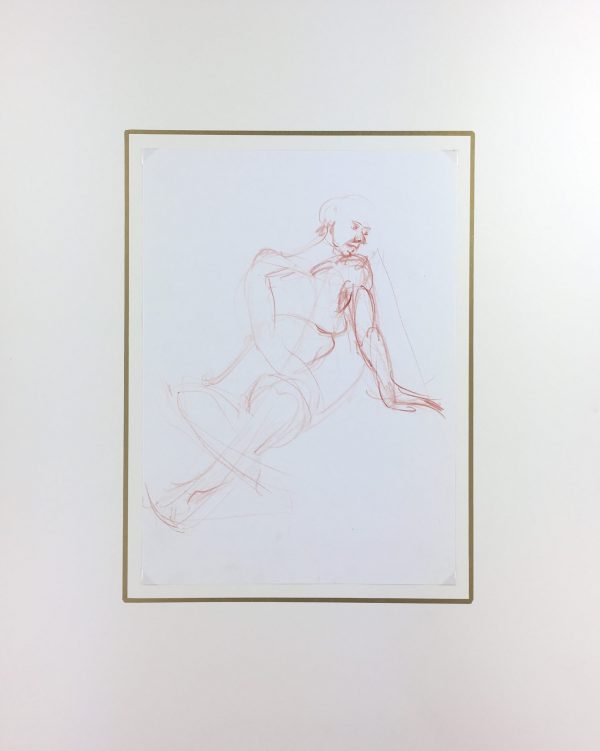 Nudes Original Art - Nudes, French, 1980s