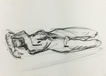 Nudes Original Art - Nudes, French, 1980s