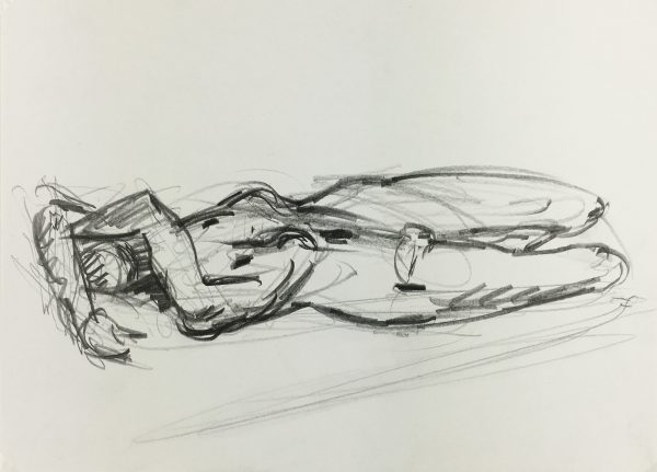 Nudes Original Art - Nudes, French, 1980s