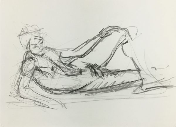 Nudes Original Art - Nudes, French, 1980s