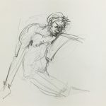 Nudes Original Art - Nudes, French, 1980s