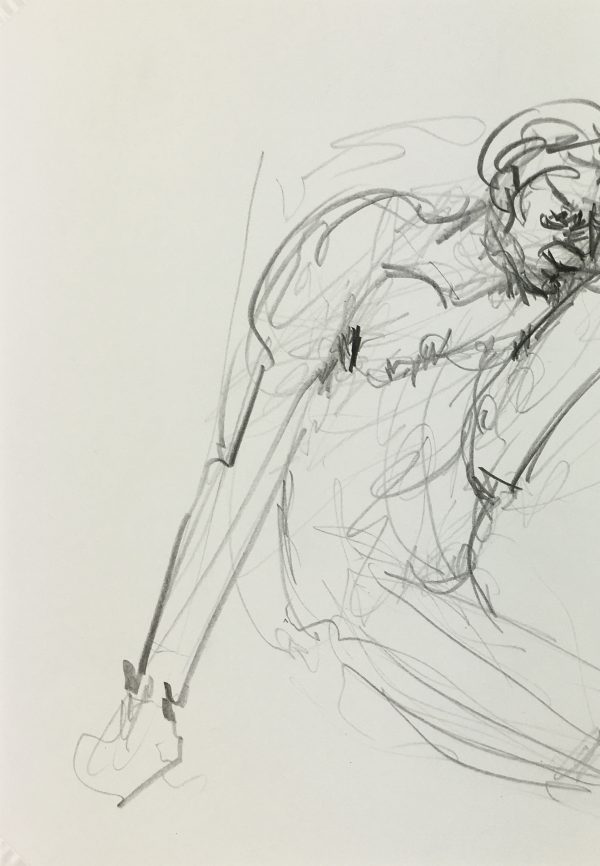 Nudes Original Art - Nudes, French, 1980s