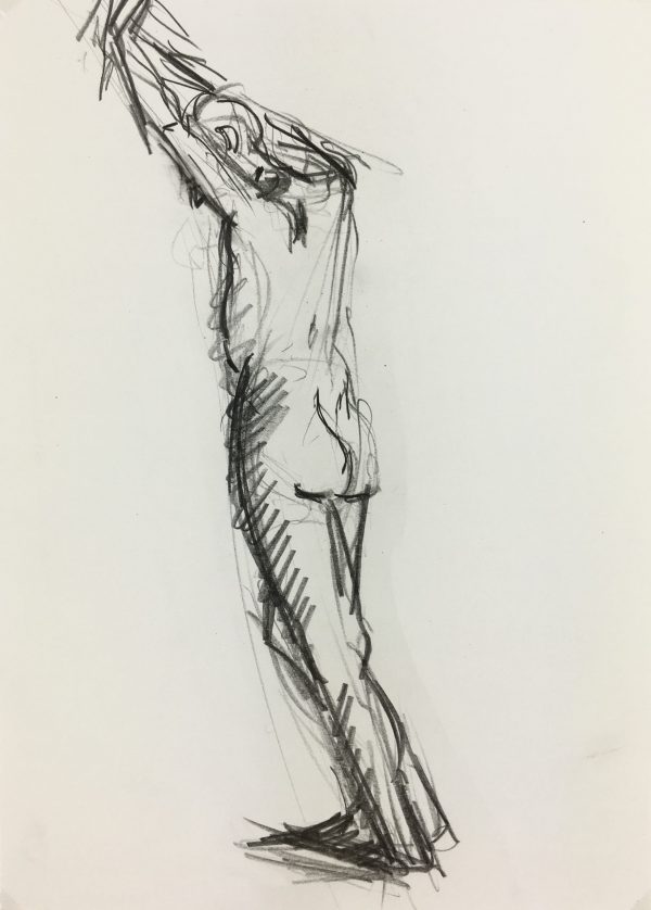 Nudes Original Art - Nudes, French, 1980s