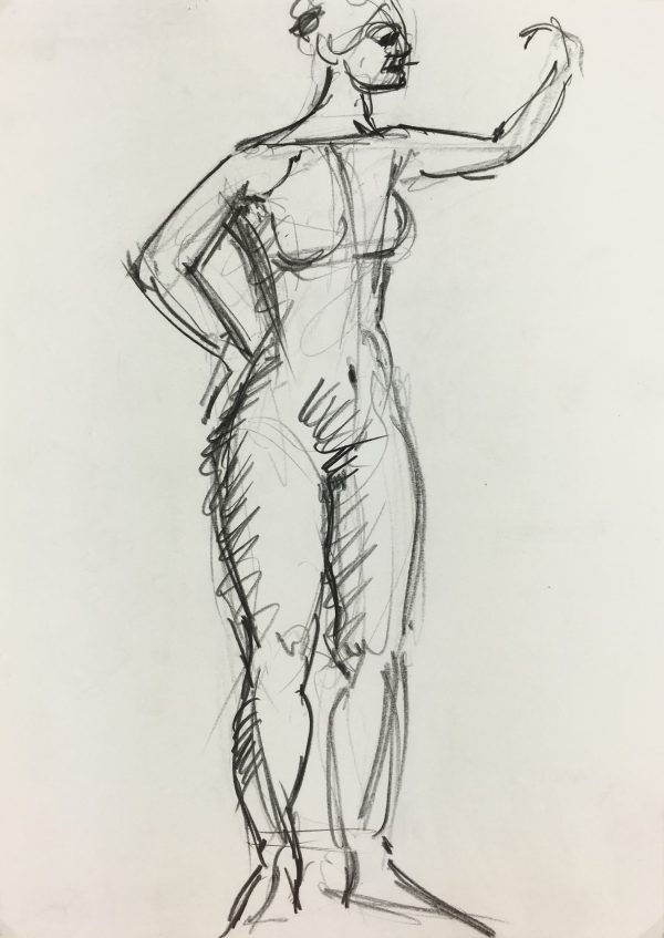 Nudes Original Art - Nudes, French, 1980s