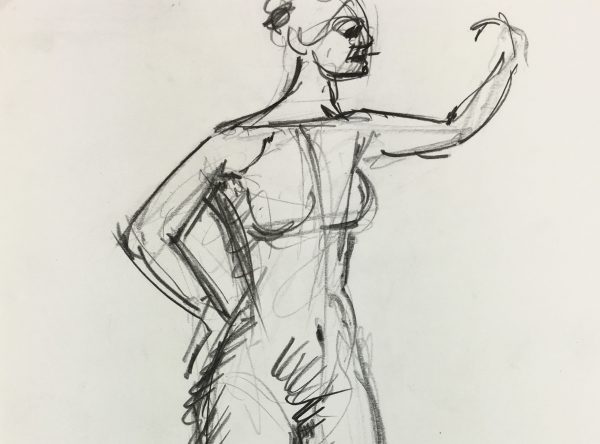Nudes Original Art - Nudes, French, 1980s