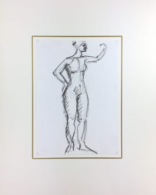 Nudes Original Art - Nudes, French, 1980s