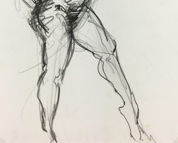 Nudes Original Art - Nudes, French, 1980s