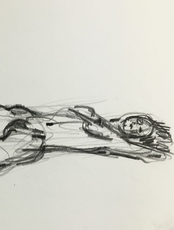 Nudes Original Art - Nudes, French, 1980s