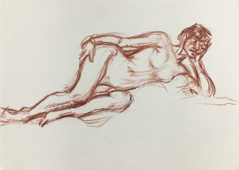 Nudes Original Art - Nudes, French, 1980s