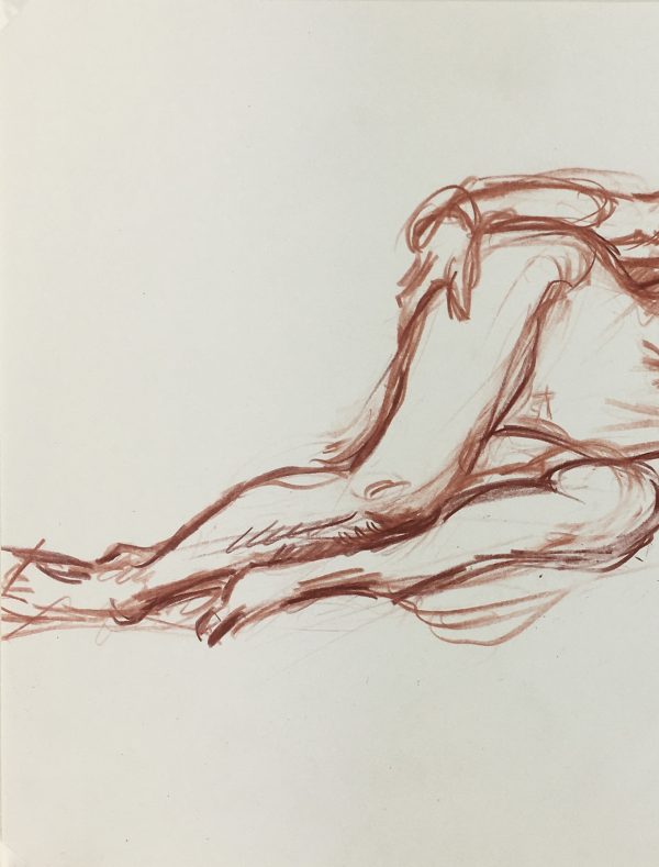 Nudes Original Art - Nudes, French, 1980s