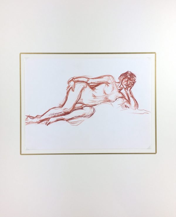 Nudes Original Art - Nudes, French, 1980s