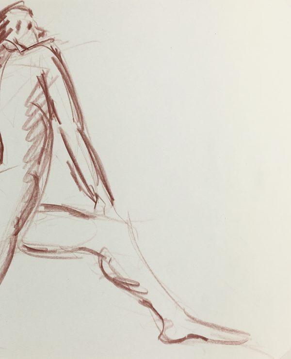 Nudes Original Art - Nudes, French, 1980s
