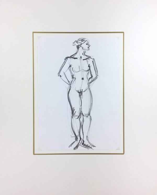 Nudes Original Art - Nudes, French, 1980s
