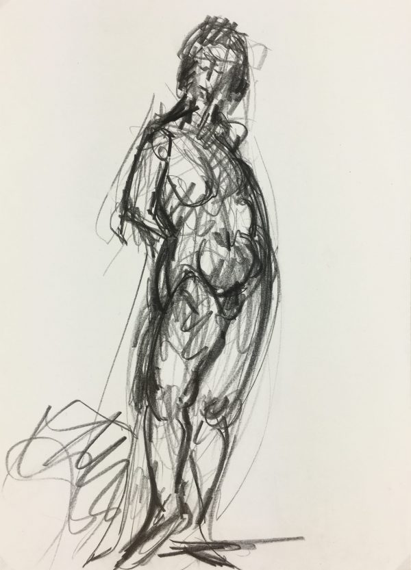 Nudes Original Art - Nudes, French, 1980s