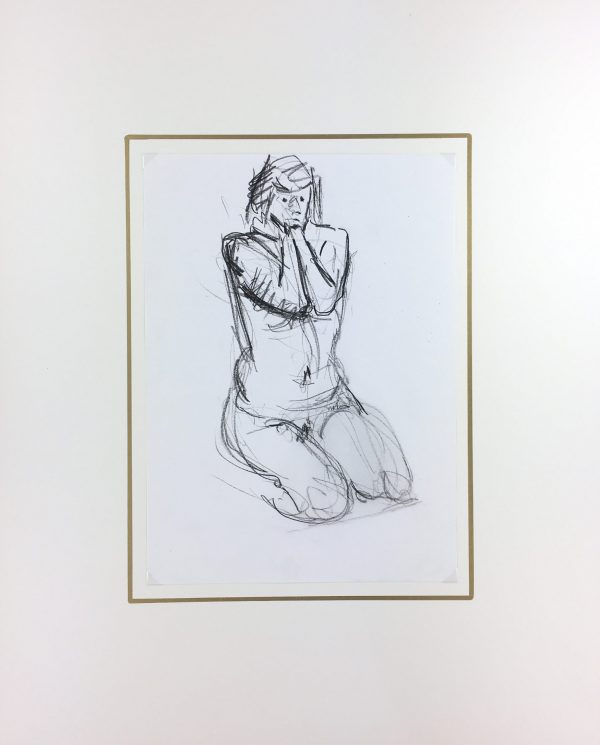 Nudes Original Art - Nudes, French, 1980s