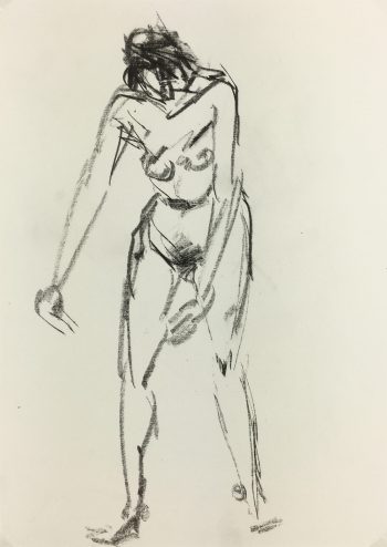 Nudes Original Art - Nudes, French, 1990s