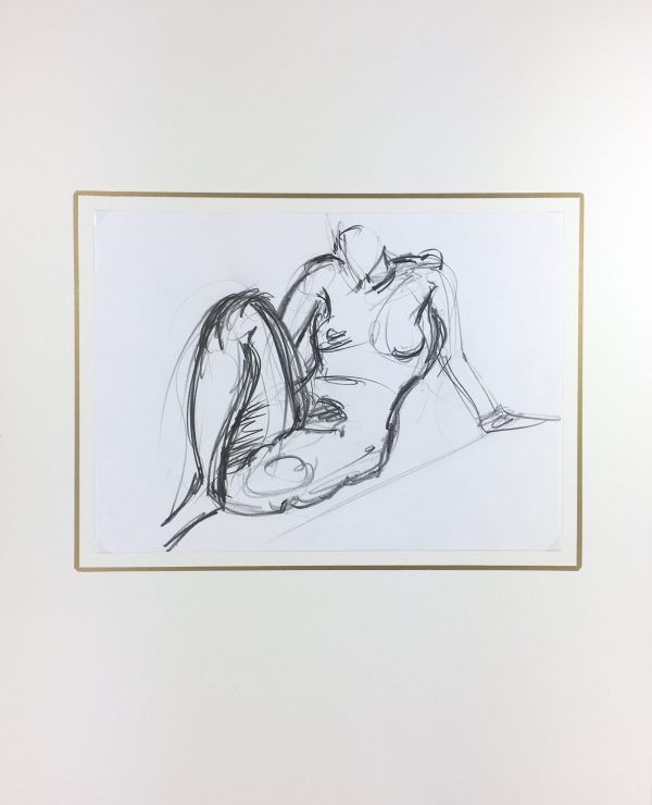 Nudes Original Art - Nudes, French, 1980s