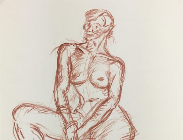 Nudes Original Art - Nudes, French, 1980s