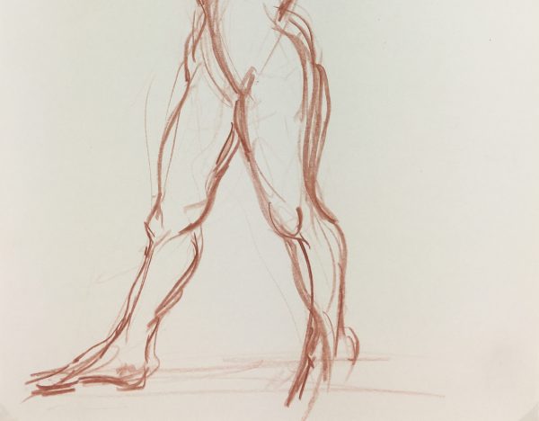 Nudes Original Art - Nudes, French, 1980s