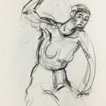 Nudes Original Art - Nudes, French, 1980s