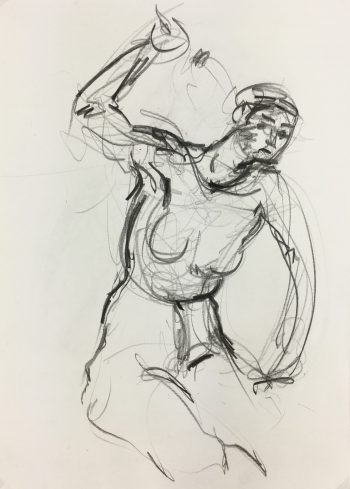 Nudes Original Art - Nudes, French, 1980s