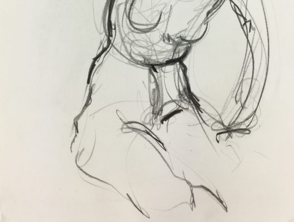 Nudes Original Art - Nudes, French, 1980s