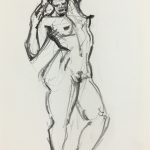 Nudes Original Art - Nudes, French, 1980s