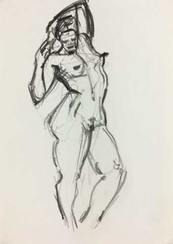 Nudes Original Art - Nudes, French, 1980s