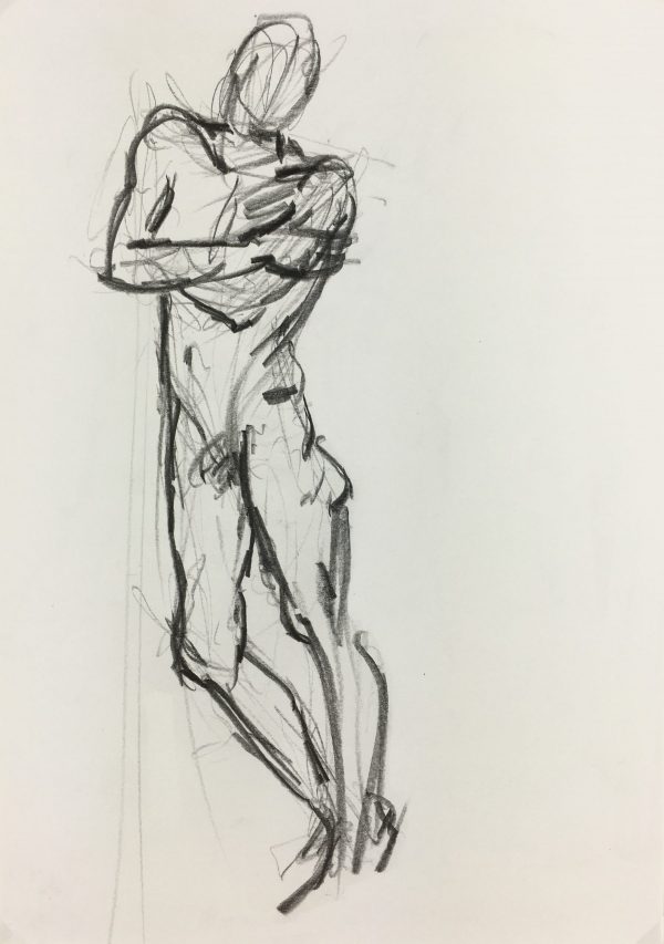 Nudes Original Art - Nudes, French, 1980s