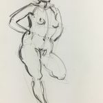 Nudes Original Art - Nudes, French, 1980s