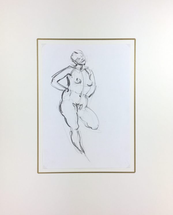 Nudes Original Art - Nudes, French, 1980s