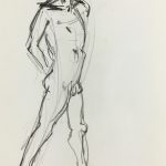 Nudes Original Art - Nudes, French, 1980s