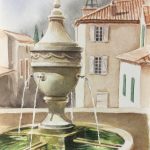 Provence, France Original Art - Provence, S. Courau, c.1980