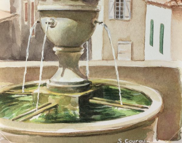 Provence, France Original Art - Provence, S. Courau, c.1980