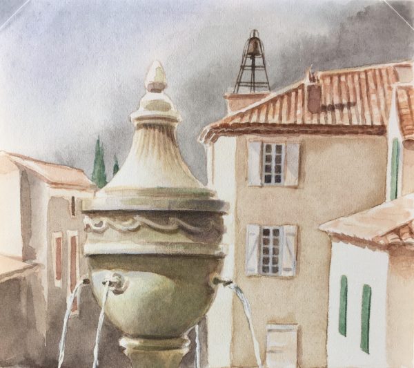 Provence, France Original Art - Provence, S. Courau, c.1980