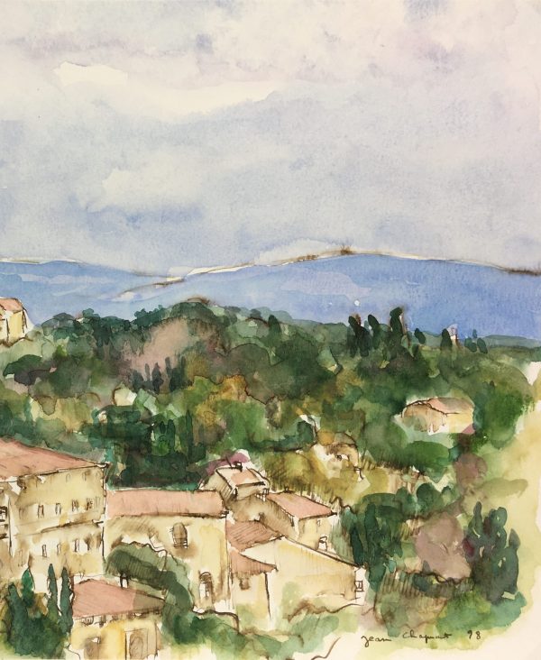 Provence, France Original Art - Provence, JEan Chapront, 1998