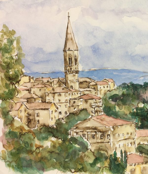 Provence, France Original Art - Provence, JEan Chapront, 1998