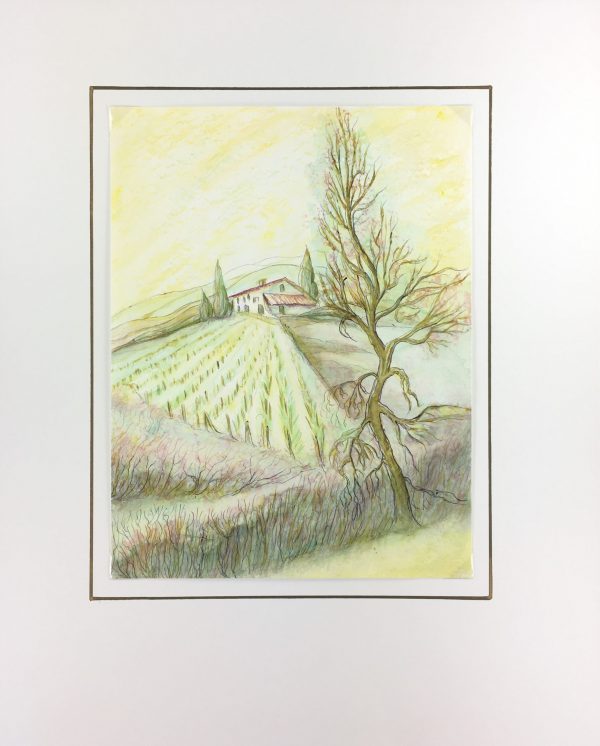 Provence, France Original Art - Provence, Fischer, c.1960